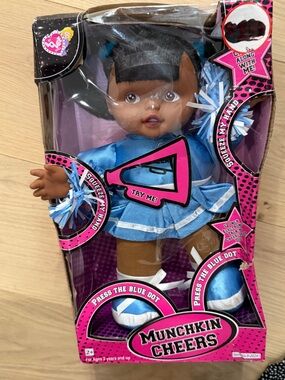 Munchkin Cheers Electronic Talking Cheerleader Doll by Lovee Doll Makes Sounds